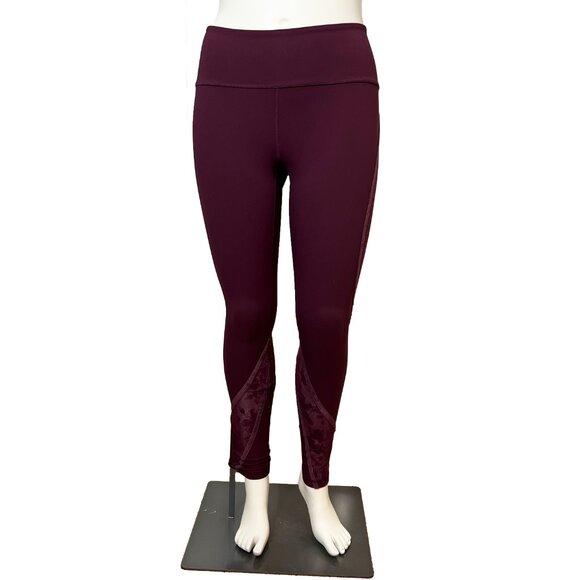 Lululemon Wunder Under High-Rise Tight with Velvet Detail 28" Sz 10 - Picture 6 of 10